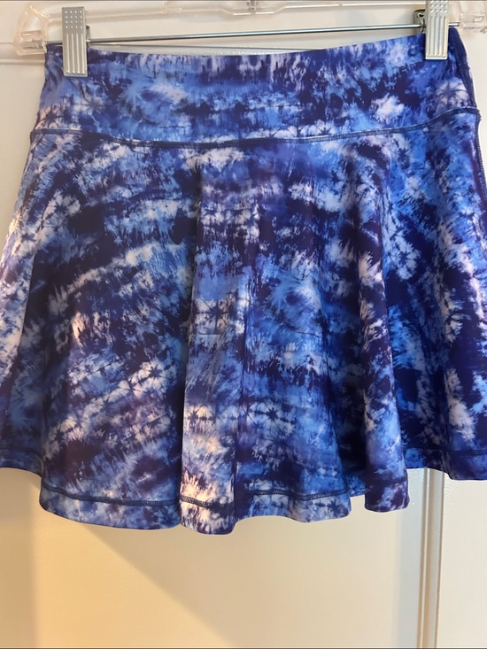 Watkins Other - Blue Tie-Dye Skater Swim Skirt